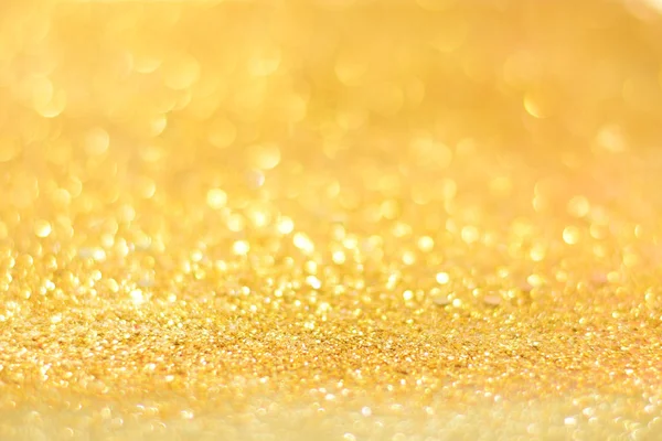 Goldene glitter holiday background — Stock Photo, Image