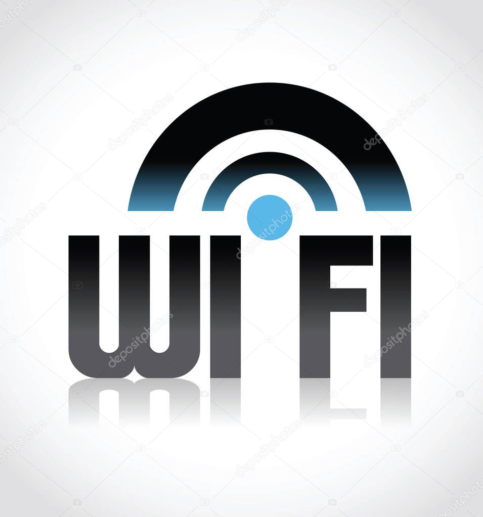 Wi-Fi sign illustration