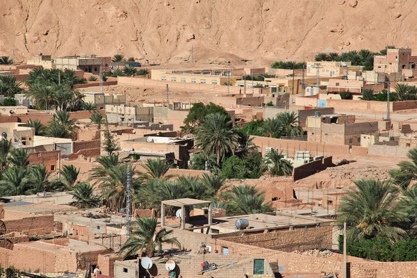 The small village in Sahara desert, Algeria