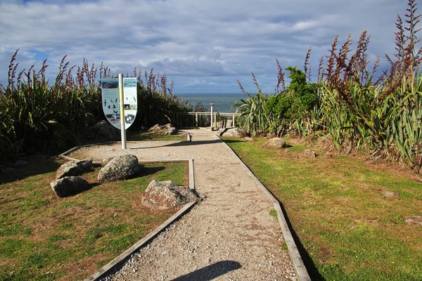 Westport / New Zealand 21 Dec 2018: Tasman sea coast on the South island, New Zealand