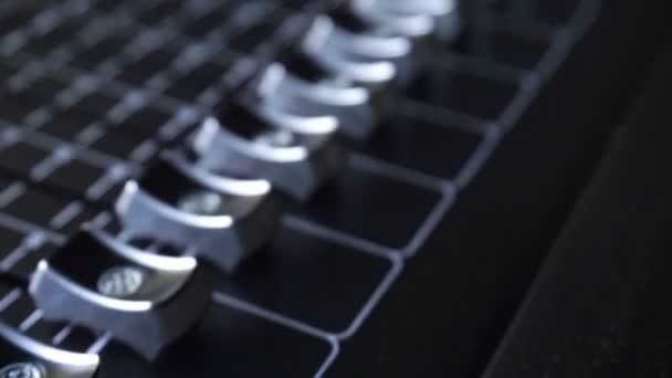 Commutateur de production sonore de la télévision 