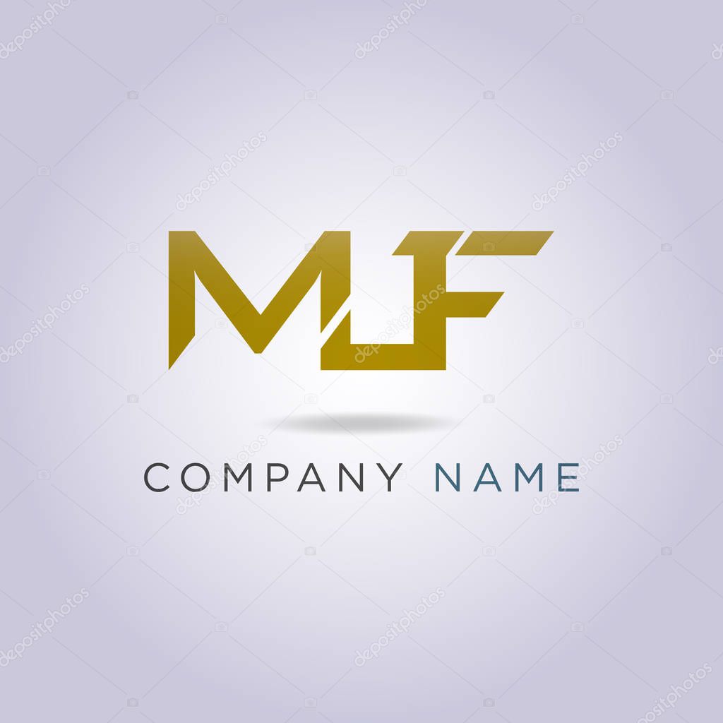 M J V letter logo template for your business and company.