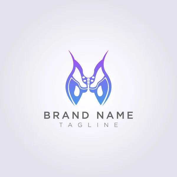 Logo dell'osso pelvico per il tuo business o marchio — Vettoriale Stock