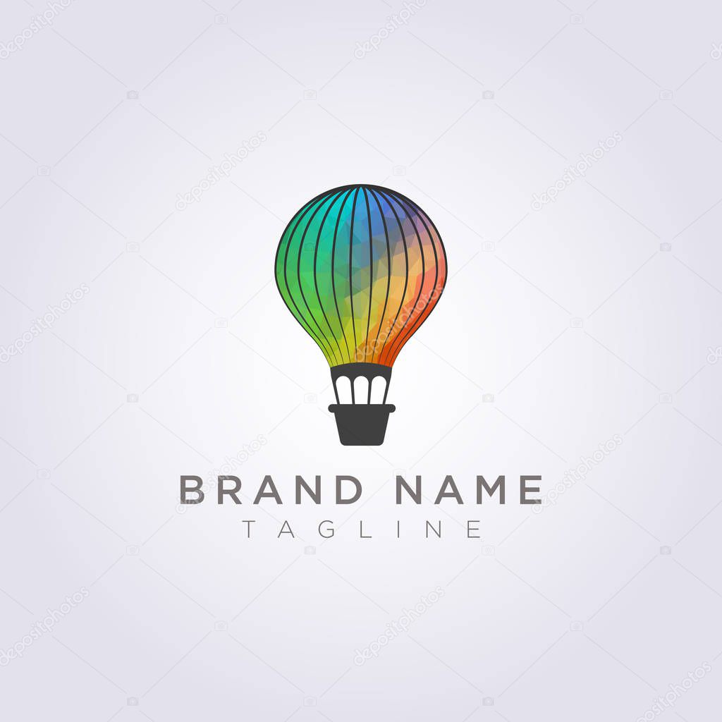 Design colorful balloons for your business or brand