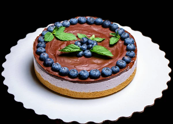 Blueberry Yogurt Cake — Stock Photo, Image