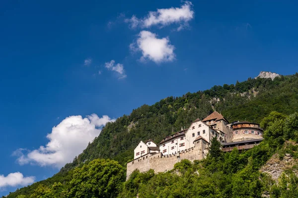 Castillo Vaduz Capital Liechtenstein — Foto de Stock
