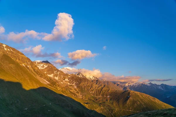 Vacker Utsikt Över Vackra Landskapet Schweiziska Alperna Ett Val Bagnes — Stockfoto