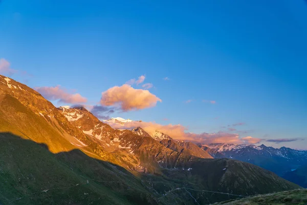 Vistas Panorámicas Del Hermoso Paisaje Los Alpes Suizos Una Zona — Foto de Stock