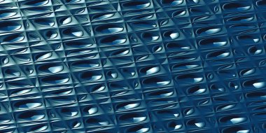 Tasarım, iç ve reklam için yaratıcı uzaylı malzemesi 3-d yüzeyler