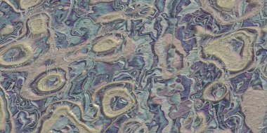 Tasarım, iç ve reklam için yaratıcı uzaylı malzemesi 3-d yüzeyler