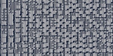 Tasarım, iç ve reklam için yaratıcı uzaylı malzemesi 3-d yüzeyler