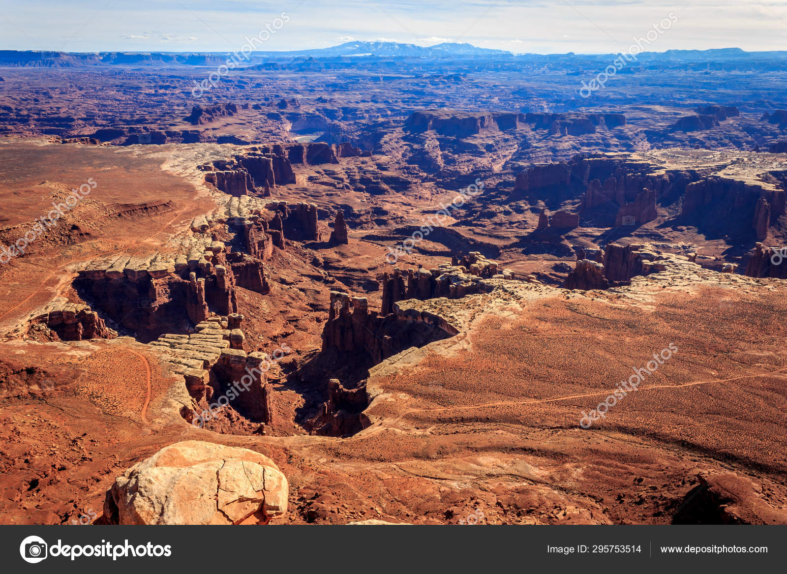 Grand View Point Trail Utah (White Rim Trail, San Juan County