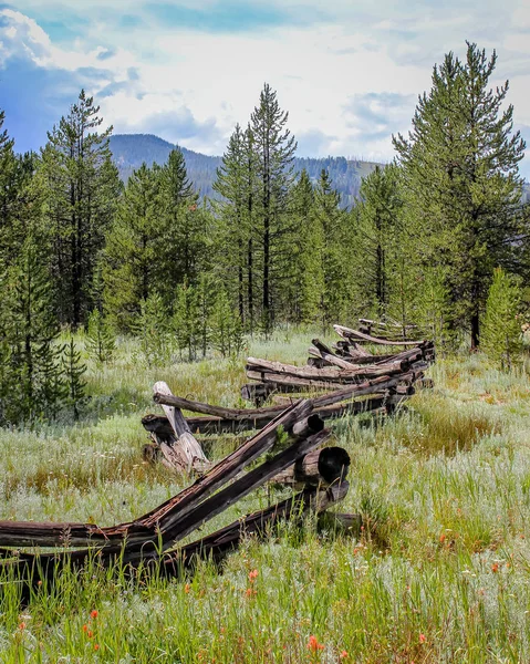 Recinzione backcountry — Foto Stock