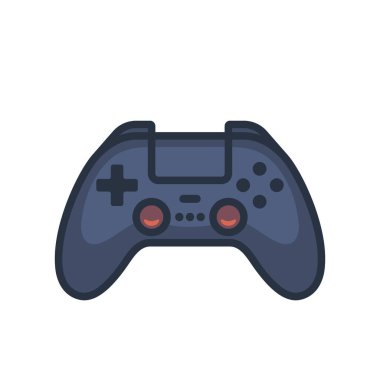 Ana hatları koyu mavi renkli oyun alanı beyaz arka planda izole edilmiştir. Vektör çizimi. EPS 10.