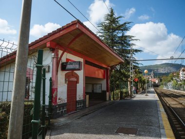 Bask Ülkesi'ndeki eski tren istasyonu