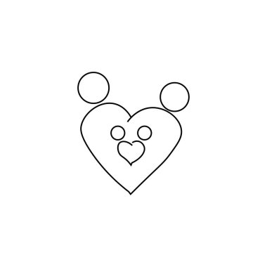 Aile işareti. Ebeveynler ve ikizler burcu