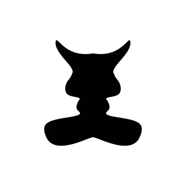 Силует Cat знак — стоковий вектор