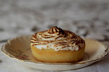 Tarta dulce de limon.