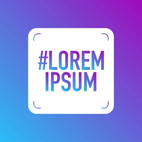 Partage de contacts sur les médias sociaux logo lorem ipsum — Image vectorielle