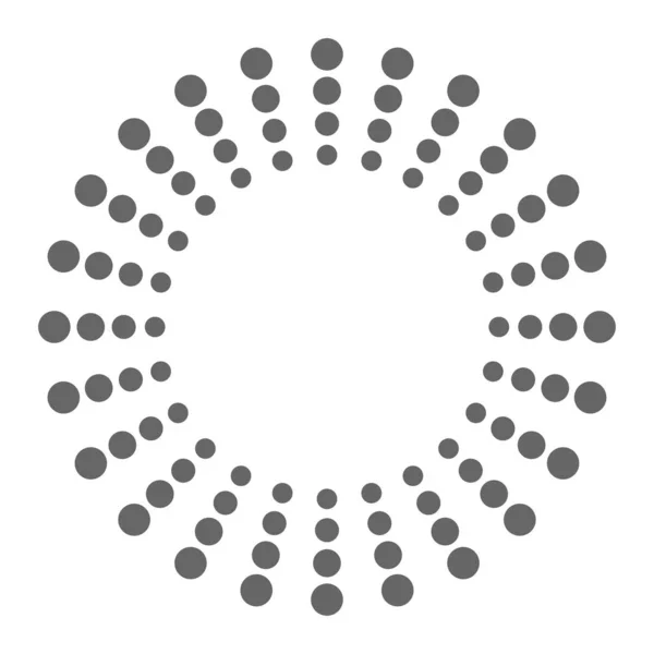 Λογότυπο για τις τελείες επωνυμίας σας σε κύκλους — Διανυσματικό Αρχείο