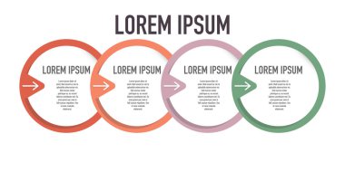 başarı için çeşitli adımları görüntüleyen infografik sohbet
