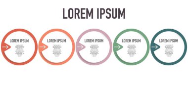 başarı için çeşitli adımları görüntüleyen infografik sohbet