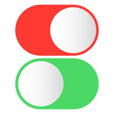 gerçekçi düğme anahtarı açılıp kapanır