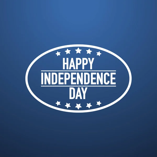 4 dari july Independence Day banner vector - Stok Vektor