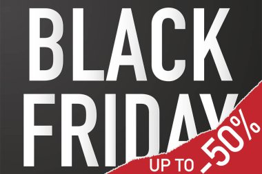 black friday satış reklam sahte kadar vektör