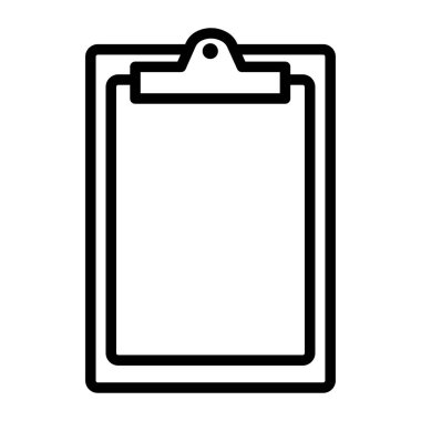 boş sayfa kavramı simgesi modern kavram vektörü