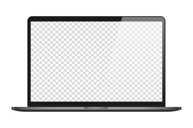 Model ekranlı gerçekçi bir bilgisayar