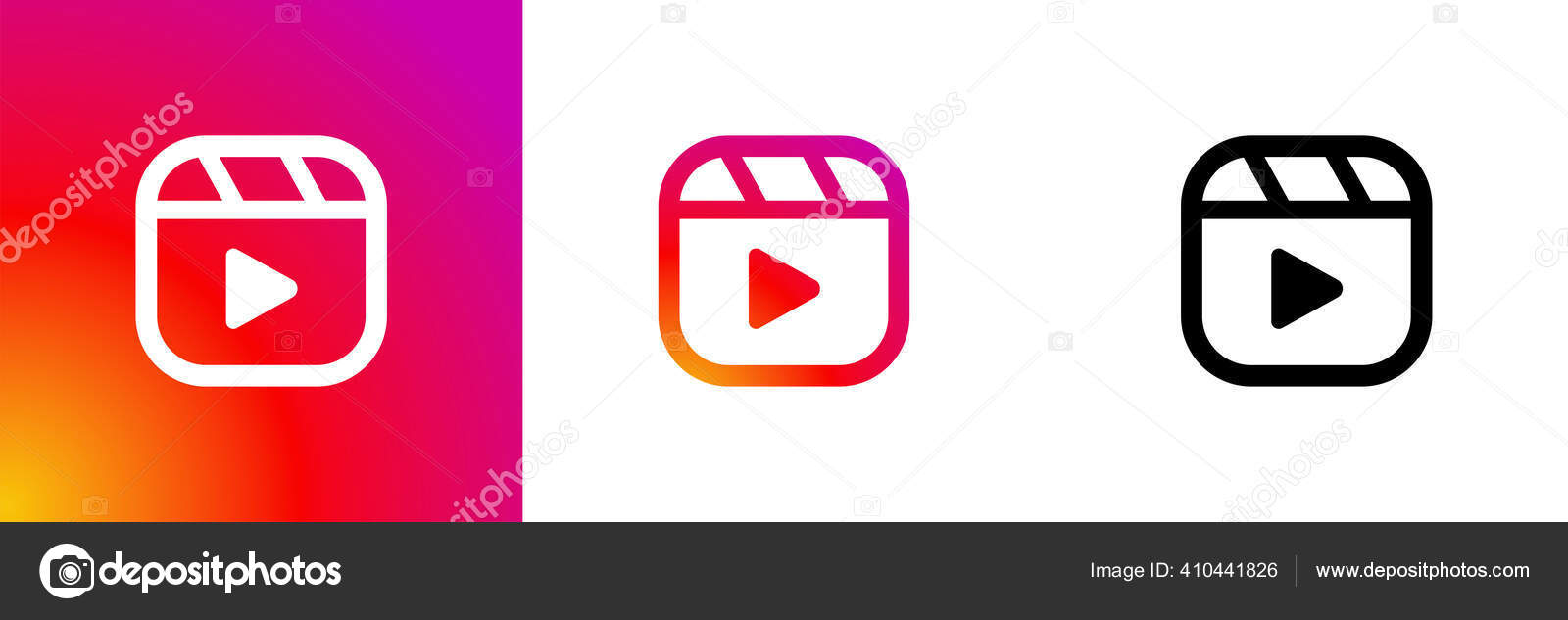 Rivne Ukraine September Instagram Reels Icon Vector Flat Logo Stock Vector Image By C Passatic Rivne Ukraine September Instagram Reels Icon Vector Flat Logo Stock Vector Image By C Passatic