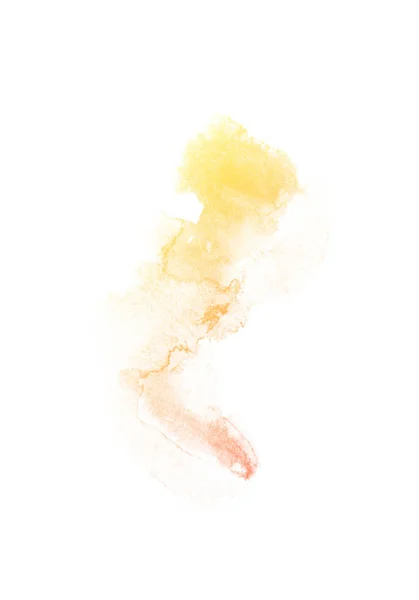 Lumineux ombre aquarelle backgound. Illustration dessinée à la main aquarelle, colorée comme jaune, orange, pêche, rose, magenta, rouge, pâle — Photo