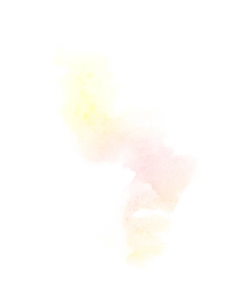 Lumineux ombre aquarelle backgound. Illustration dessinée à la main aquarelle, colorée comme jaune, orange, pêche, rose, magenta, rouge, pâle — Photo