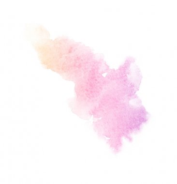 Parlak ombre suluboya backgound. El çizmek illüstrasyon su rengi, sarı gibi renkli, turuncu, şeftali, pembe, macenta, kırmızı, soluk