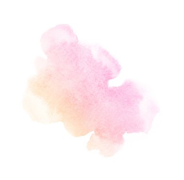 Parlak ombre suluboya backgound. El çizmek illüstrasyon su rengi, sarı gibi renkli, turuncu, şeftali, pembe, macenta, kırmızı, soluk