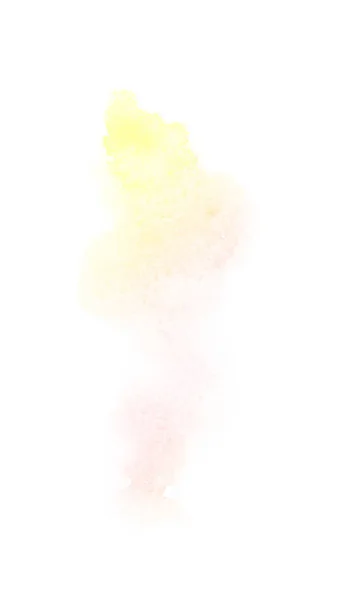Bright Ombre akvarell backgound. Hand Rita illustration vattenfärg, färgad som gul, orange, persika, rosa, magenta, röd, blek — Stockfoto