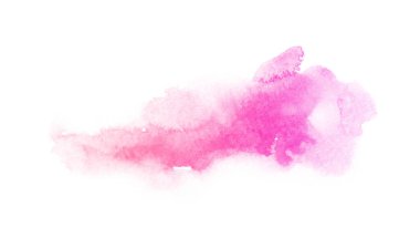 Parlak ombre suluboya backgound. El çizim illüstrasyon su rengi , menekşe gibi renkli, mavi, masmavi, macenta, pembe, mor, turkuaz, gül, 