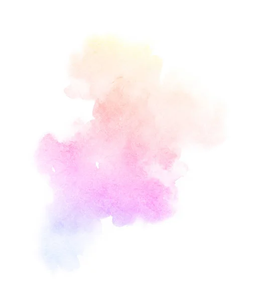 Helles ombre Aquarell Hintergrund. Handzeichnung Illustration Aquarell, farbig wie Violett, Blau, Azurblau, Magenta, Rosa, Violett, Türkis, Rose, — Stockfoto