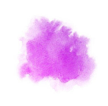 Parlak ombre suluboya backgound. El çizim illüstrasyon su rengi , menekşe gibi renkli, mavi, masmavi, macenta, pembe, mor, turkuaz, gül, 