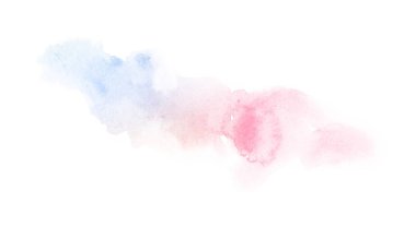 Parlak ombre suluboya backgound. El çizim illüstrasyon su rengi , menekşe gibi renkli, mavi, masmavi, macenta, pembe, mor, turkuaz, gül, 