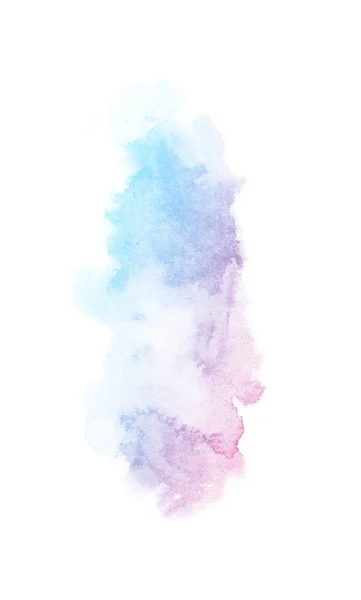 Helles ombre Aquarell Hintergrund. Handzeichnung Illustration Aquarell, farbig wie Violett, Blau, Azurblau, Magenta, Rosa, Violett, Türkis, Rose, — Stockfoto