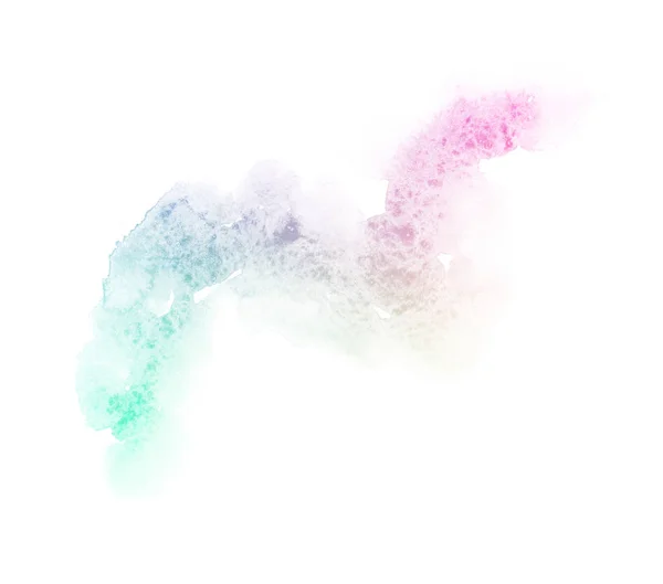 Bright Ombre akvarell backgound. Hand Draw illustration vattenfärg, färgad som violett, blå, azurblått, magenta, rosa, lila, turkos, ros, — Stockfoto