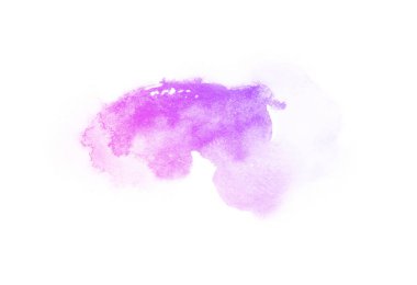 Parlak ombre suluboya backgound. El çizim illüstrasyon su rengi , menekşe gibi renkli, mavi, masmavi, macenta, pembe, mor, turkuaz, gül, 