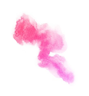 Parlak ombre suluboya backgound. El çizim illüstrasyon su rengi , menekşe gibi renkli, mavi, masmavi, macenta, pembe, mor, turkuaz, gül, 