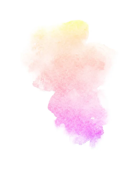 Bright ombre watercolor backgound. Hand draw illustration water colour , colored like violet,blue, azure, magenta, pink, purple, turquoise, rose, — Stock Photo, Image
