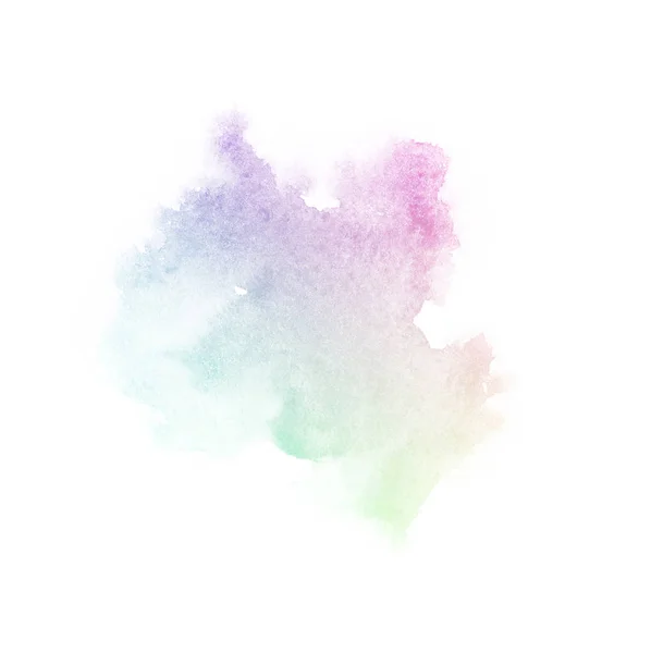 Bright ombre watercolor backgound. Desenho à mão ilustração cor da água, colorido como violeta, azul, azul, magenta, rosa, roxo, turquesa, rosa , — Fotografia de Stock
