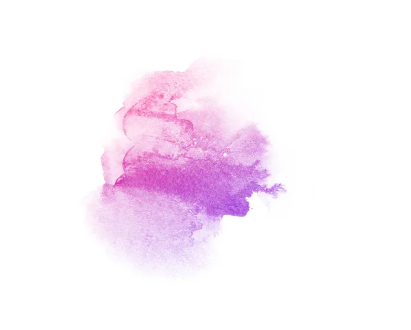 Luminoso sfondo ad acquerello ombre. Illustrazione a mano acquerello, colorato come viola, blu, azzurro, magenta, rosa, viola, turchese, rosa , — Foto Stock