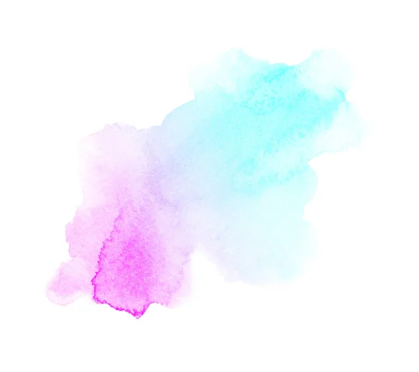 Heldere Ombre aquarel backgound. Hand tekening illustratie water kleur, gekleurd zoals Violet, blauw, azuurblauwe, magenta, roze, paars, turkoois, Rose, Rechtenvrije Stockafbeeldingen