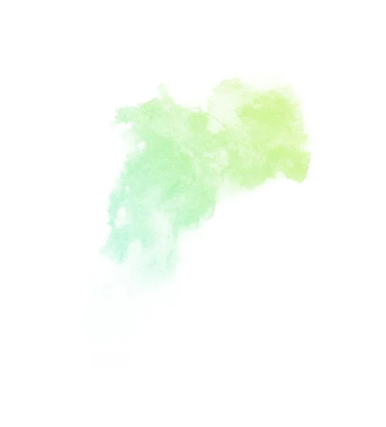 Ombre splash sfondo acquerello con posto per il testo, colorato come blu, verde, lime, azzurro, cobalto, verde, smeraldo, turchese — Foto Stock